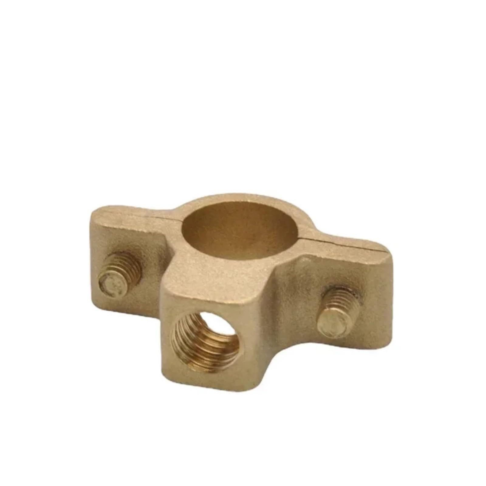 Staffa For Morsetto For Tubo In Ottone M10 15-100 Mm