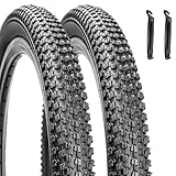 SIMEIQI Pair Bike Tires for Kids 18'x1.95' Compatible with 18'x1.75'/1.95' Rim Replacement Bike Tires for Pavement Trail Hybrid Bicycles