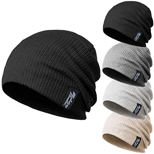 Real Heat 発熱 ニットキャップ ＆ ネックウォーマー 世界初 発熱 保温 防風 メンズ レディース兼用 (ブラック(ニットキャップ))