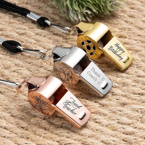 Silbato personalizado con collar para entrenador miniatura 7