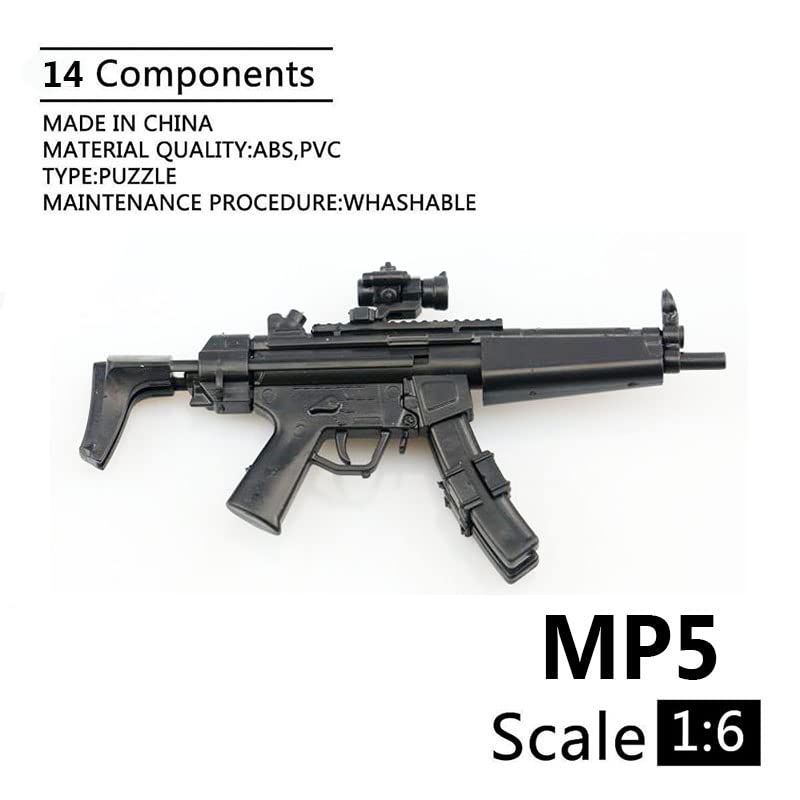 おもちゃ mp5 Amazon | 1/6銃ドイツMP5突撃銃ミニプラスチック積み木小型おもちゃDIY