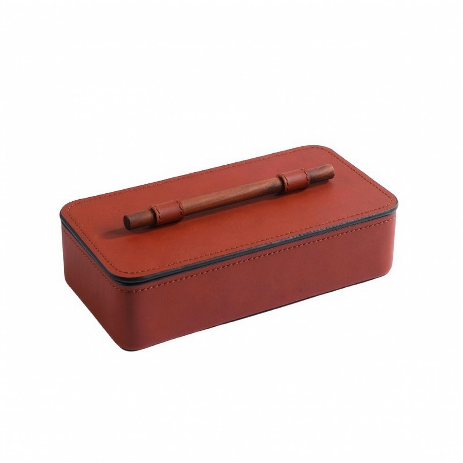 cancelleria in Legno Basso Profilo, Rosso
