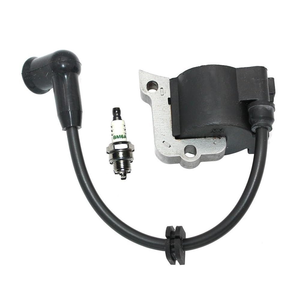 Bobine d'allumage et bougie BM6A pour débroussailleuse 143R II et 236R