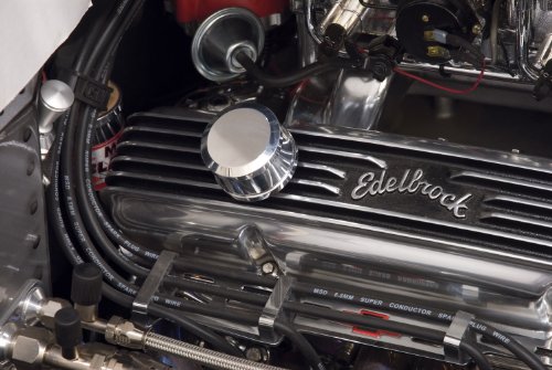 Edelbrock 4213 Billet Aluminum Valve Cover Breather With Polished Finish #TOP2