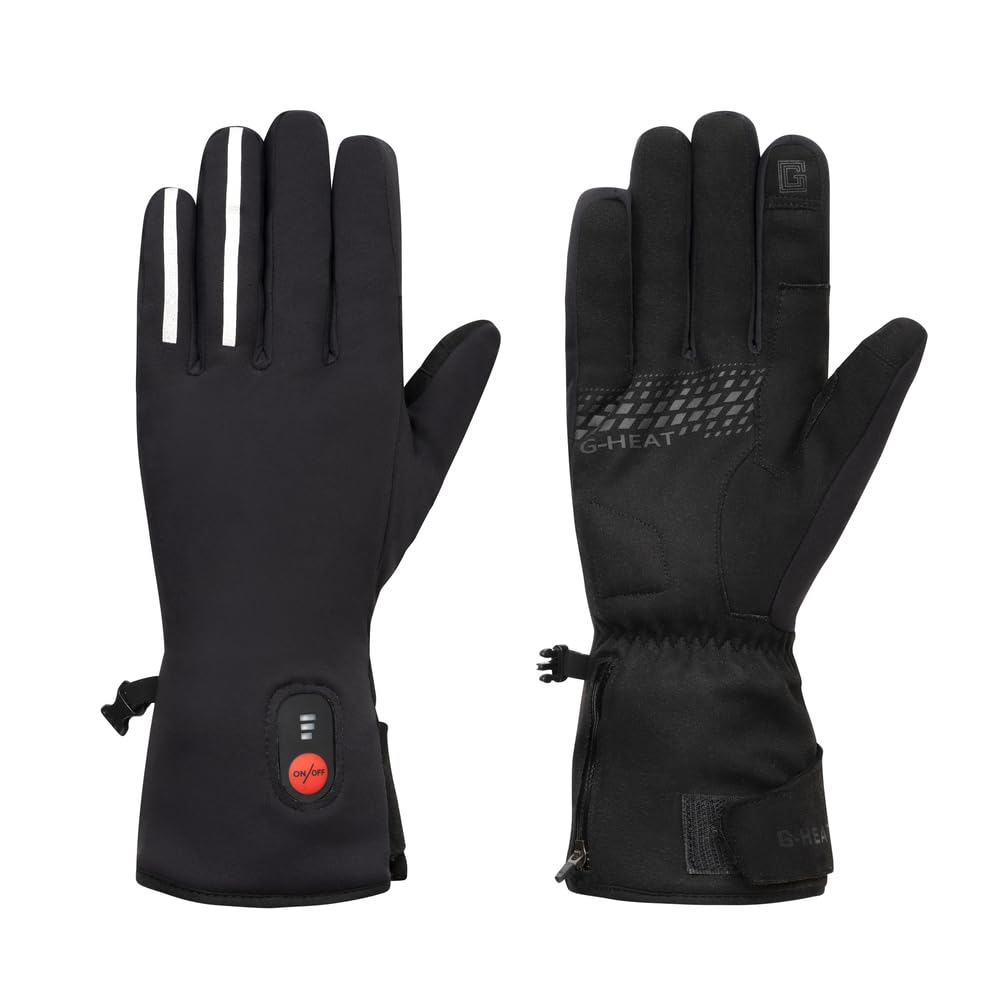 G-HEAT – Beheizbare Fahrradhandschuhe für Herren & Damen mit Akku | Reflektierende Handschuhe, Touchscreen, Winddicht & Wasserabweisend