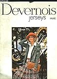  Plaquette Devernois Jerseys, Hiver 77