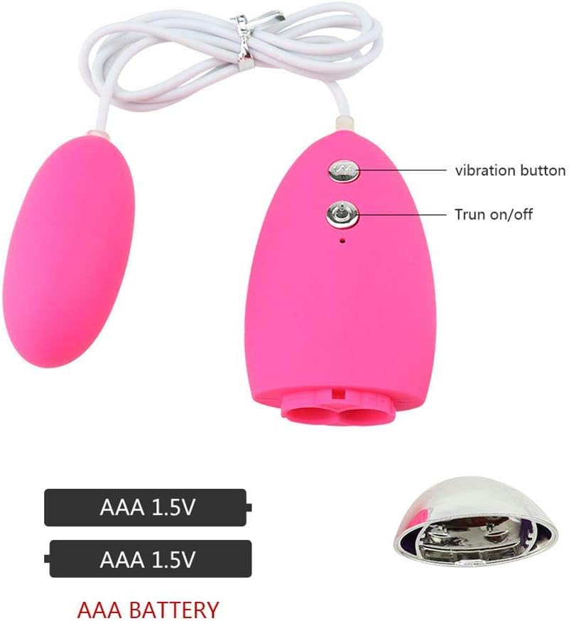 iBoosila Huevo vibrador para adultos, 10 posiciones, portátil ...