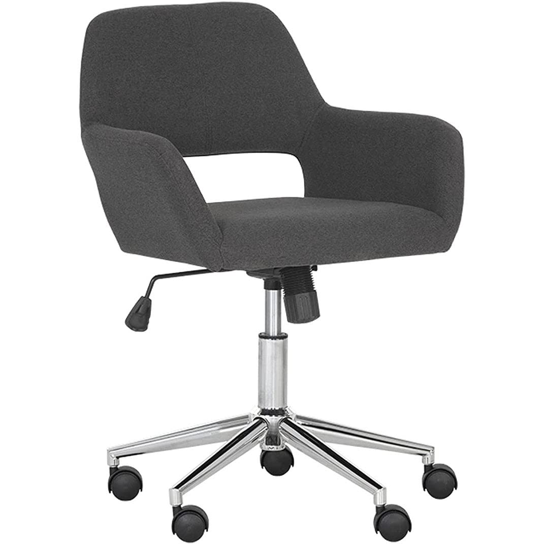 Sunpan Alassio Office Chair - Dark Grey