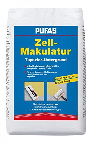 Preisvergleich Produktbild Pufas Zell Makulatur 5 kg - Untergrundvorbereitung Tapezierarbeiten