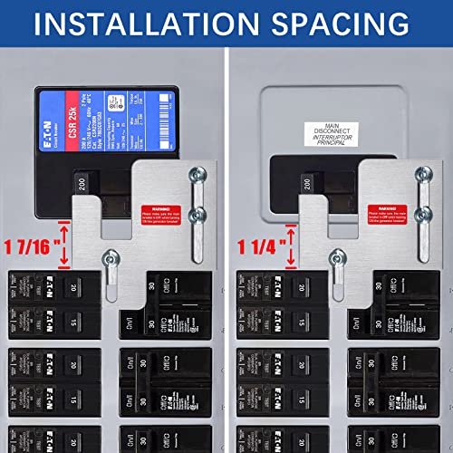 LATING Generator Interlock Kit for Eaton Cutler Hammer BR Series Panels