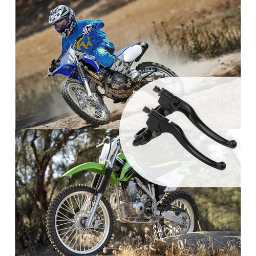 Ofband OFBAND-LI HE QI GAN-2501-NEW Left Clutch Lever + Right Brake Lever,Aluminum Alloy Clutch And Brake Lever Set Fit thumb #4