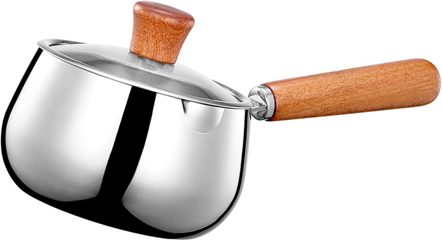 316Stainless Steel Small Pots Multipurpose Cooking Saucepan With Lid Soup Suitable For Cooking Soup Making Professional Saucepan