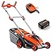 Produktbild Fuxtec 40V Akku Rasenmäher Set E137C 37cm Lithium Batterie mit one Battery fits alle Geräte - ETM Testmagazin Urteil GUT- Set mit Akku 4.0Ah/EP40 + Ladestation EC20