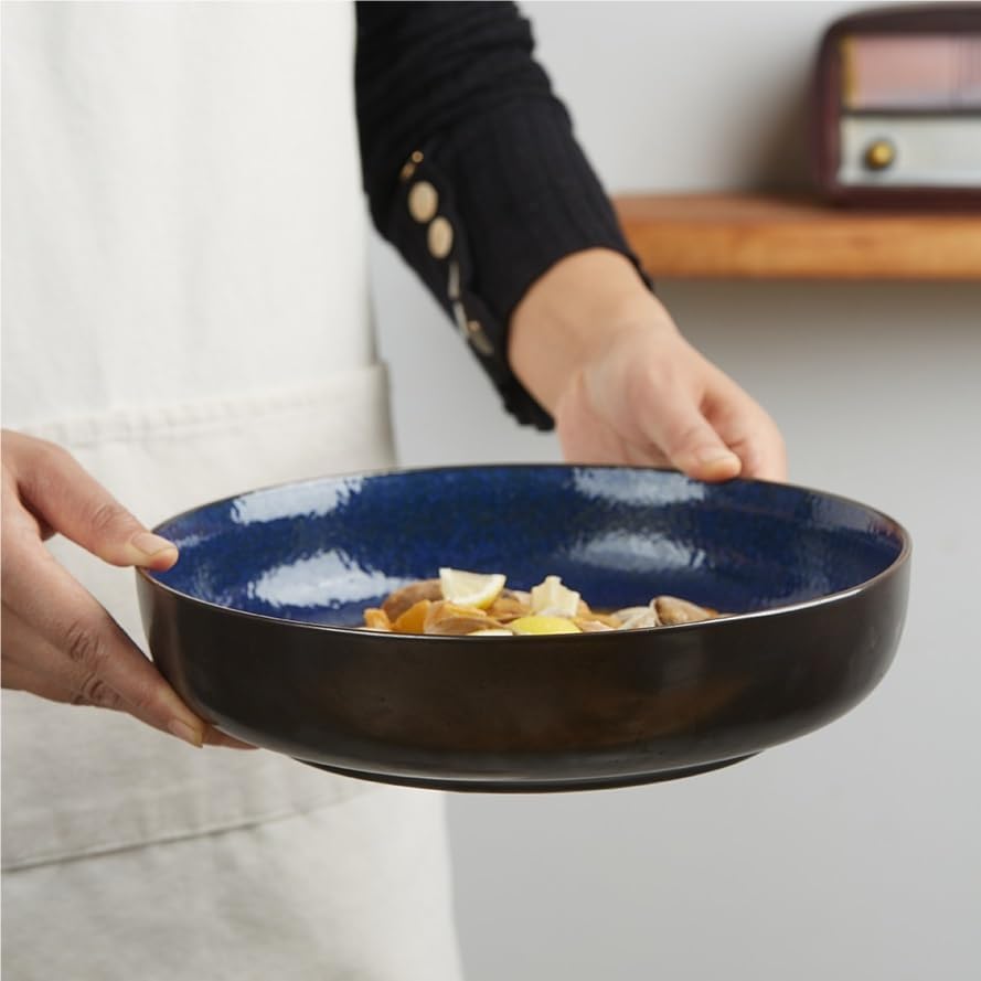 UZOURI センターピース ボウル パーティー スナック トレイ 樹脂ケーキ プレート フルーツ トレイ フルーツ ボウル デザー UZOURI  ストレージ サービング トレイ デザート プレート フルーツ ボウル 樹脂センターピース プラッター フルーツ トレイ セラミックフルーツ ... ディナープレート フルーツボウルスナック収納ボウルアメリカンスタイルの装飾品ホームセラミックラージボウルプレート サラダプレート(3