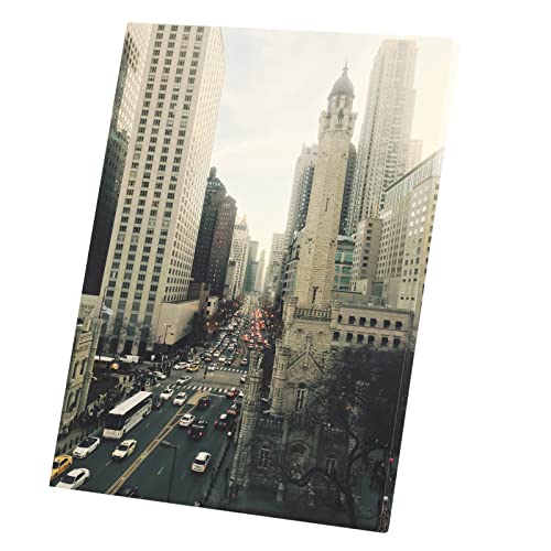 Toile imprimée Chicago pour sublimer un mur vide tableau contemporain 40x53 cm