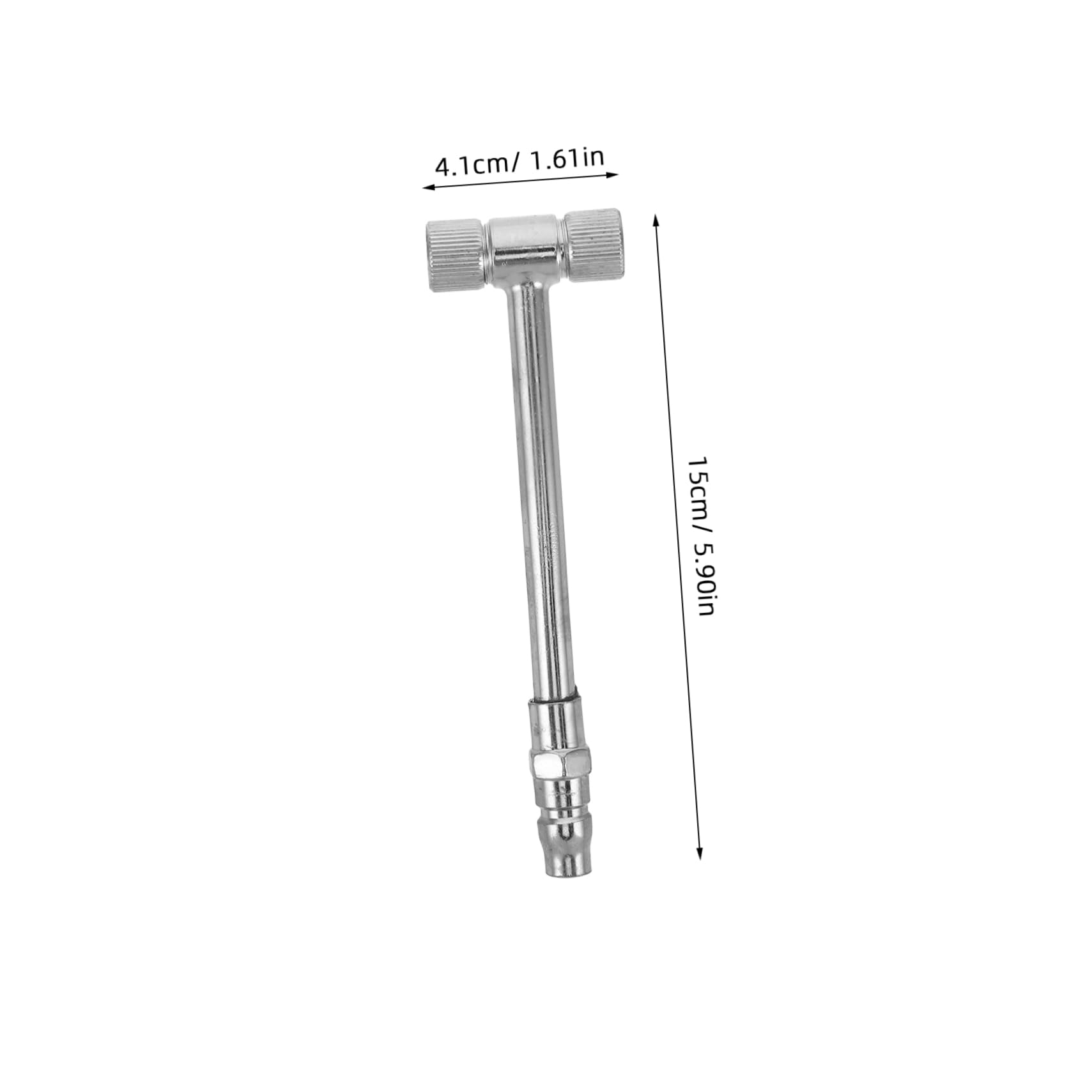 SOESFOUFU Versatile Tire Inflator Chuck for Car Bike Electric Bike Motorcycle Made of Iron Durable and Reliable
