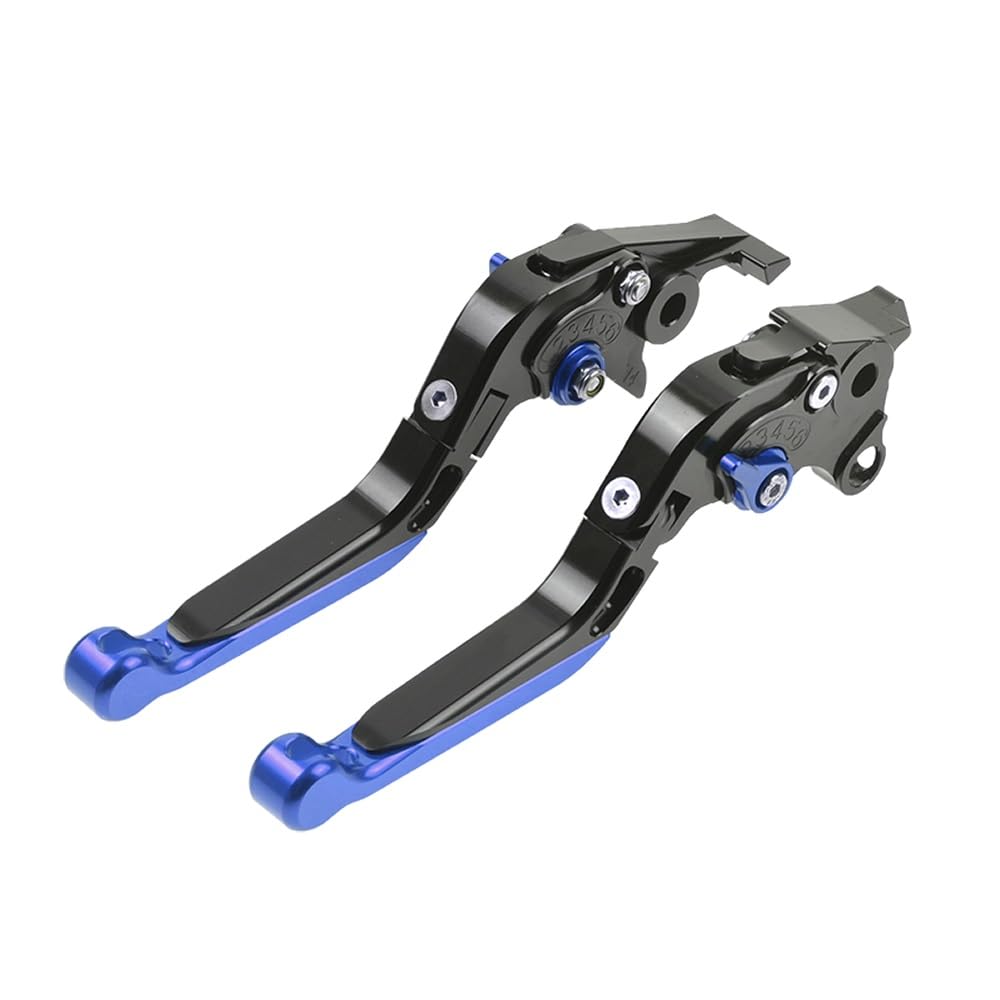 Ningruibhd Black Blue Brake Levers Clutch Lever For Cbr1000rr For Fireblade Brake Clutch Levers Motorcycle Cnc Folding Extendable Brake(Black Blue)