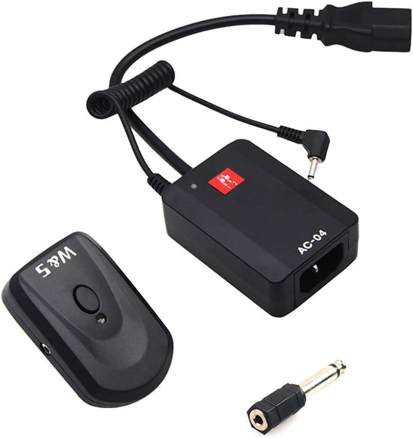 ArtueStudio Flash Trigger System, Wireless Trigger System With 4 Channels With 3.5Mm To 6.35Mm Adapter For Photography Studio Flash Light