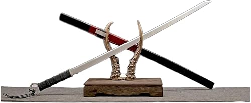 Han dao espada espada china real, batalla lista, hojas forjadas a mano, vaina de madera, accesorios de aleación