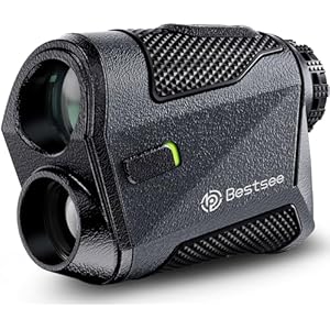 Golf Rangefinder with Slope – 1200 Yards Laser Range Finder Golf for Hunter,High-Precision Flag Pole Locking Vibration,7X Magnification, USB-C Rechargeable Rangefinders Magnet Strip