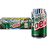 Mountain Dew Zero Sugar Soda, 12oz Cans (12 Pack)