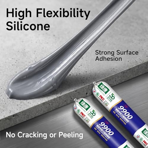 Sellador impermeable 9900 silicona resistente negro miniatura 4