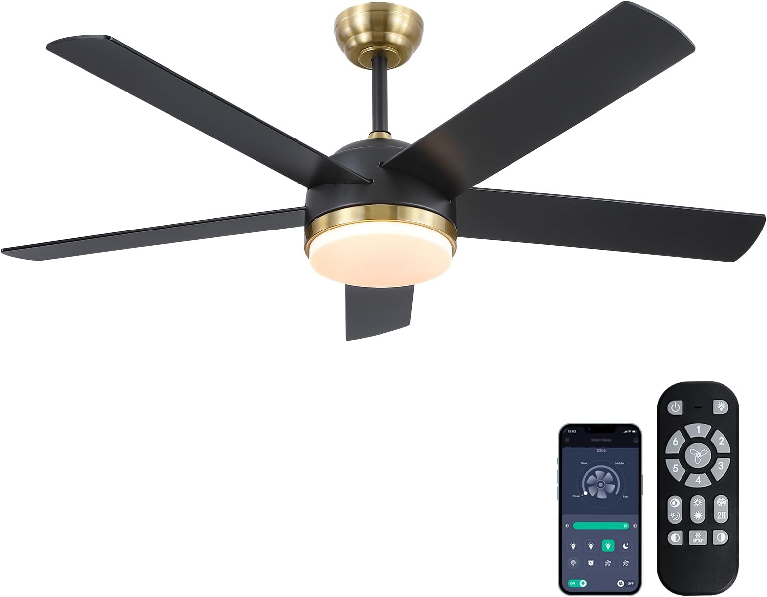 Ventilateur De Plafond à Poulie Noir Et Marron 33724 Faro Barcelona