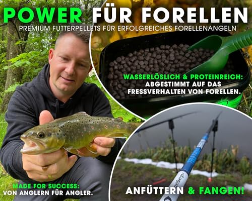 Angel-Berger Magic Baits Forellen Pellets Trout Pellet Lockfutter Forellepellets