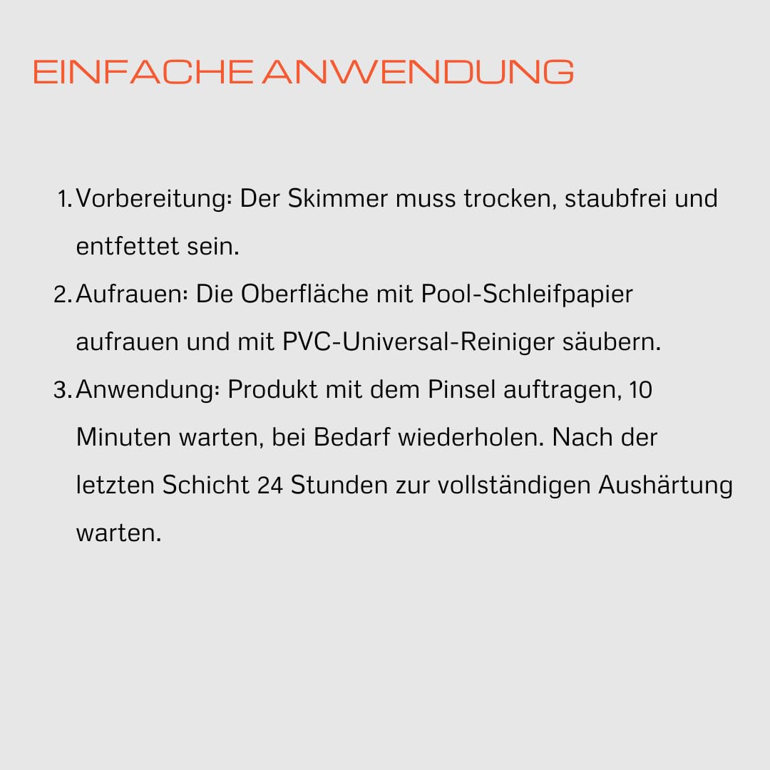 Skimmer Reparatur Dose 125 ml