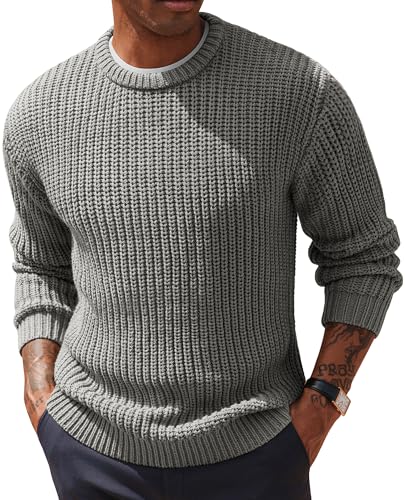 PJ PAUL JONES Knitted Pullover Sweater for Men...