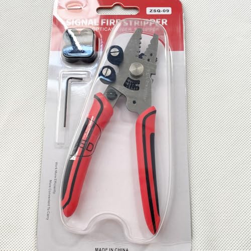 FTTH signal fire 2024 new 9-in-1 fiber stripping machine fiber Miller cutting pliers ZSQ-09 1PCS