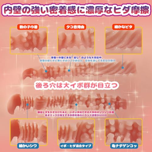 LiBoSu オナホ オナホール 据置型 非貫通 2.8kg 大型オナホ 2穴 突き出すしり リアルドール M字もバックも楽しめる 肌の質感 男性用 アダルトグッズ 大人の玩具 オナ二ー 男性 人気 お尻 腰振り - 画像5