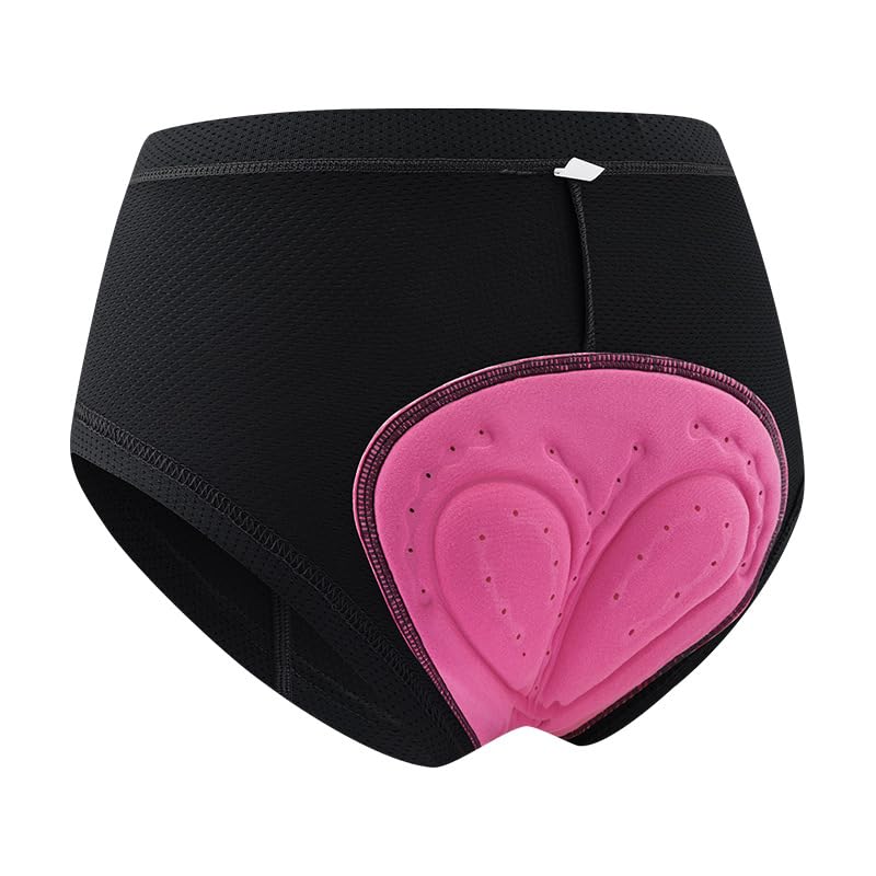 MEIION Culotte Femme Gel 5D Gsx - La première Culotte Vraiment conçue pour la Route Short de Cyclisme Femme Rembourré en Gel, Respirant et à Séchage Rapide