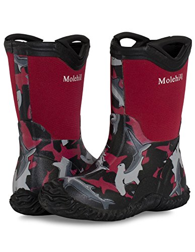 Molehill Kids Rain Boot - Toddler/Little Kid/Big Kid (New w/Minor Blemishes That Don't Affect Quality)