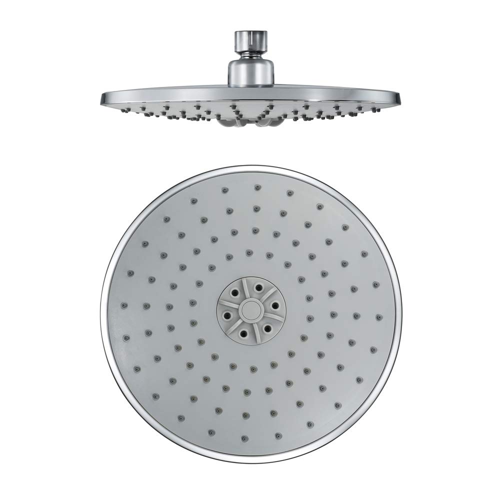 Pommeau de douche haute pression fixe effet pluie 3 fonctions