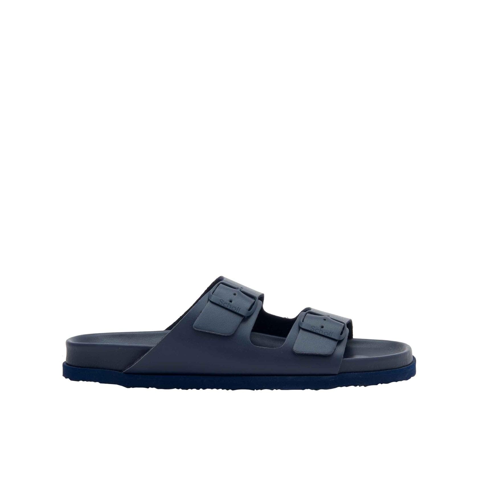 Scholl Men's Julien Over Sandal, Navy Blue, 7 UK