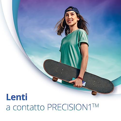 PRECISION1 Lenti a Contato Giornaliere, 90 Lenti, BC 8.3 mm, DIA 14.2 mm, -9.50 Diopt