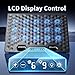 AICHESON Gaming Laptop Cooling Pad with 15 Cooler Fans, RGB Ultimate Computer Stand Base with Silent Fans for 15-18 Inch Laptops, Blue LED Lights