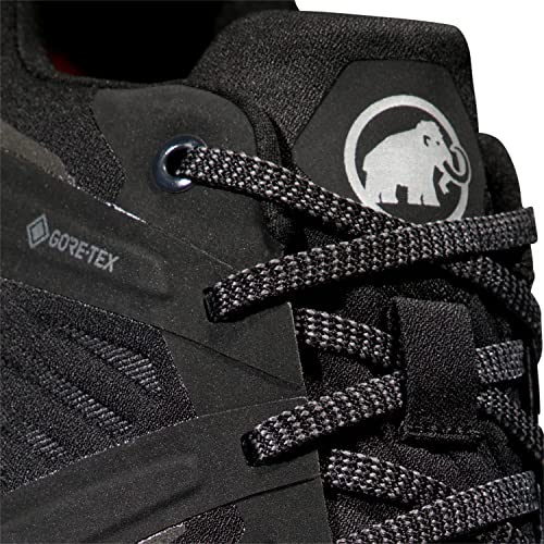 Mammut Ultimate III Low GTX Men | Wanderschuhe für Herren, Outdoor Schuhe, wasserdichte Sportschuhe, Gore-Tex Trekkingschuhe, Atmungsaktive Freizeitschuhe, Bergschuhe | Black, 10.5