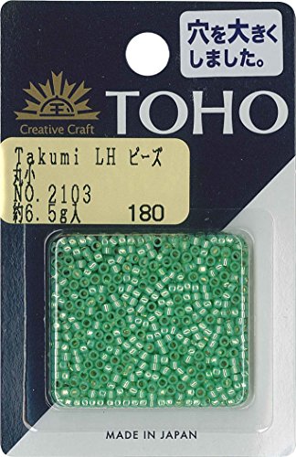 TOHO Takumi LH ビーズ 丸小 直径約2.2mm No.2103 約6.5g入り