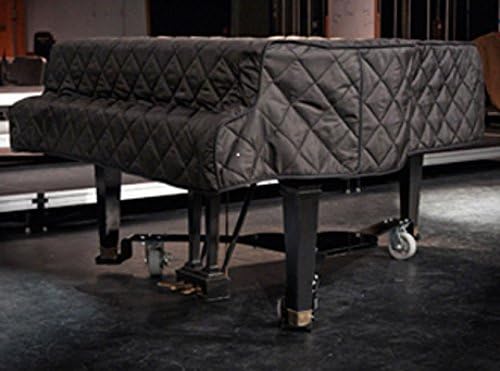 Steinway Grand Piano Cover - Model L 5'10-3/4" - Black Quilted
