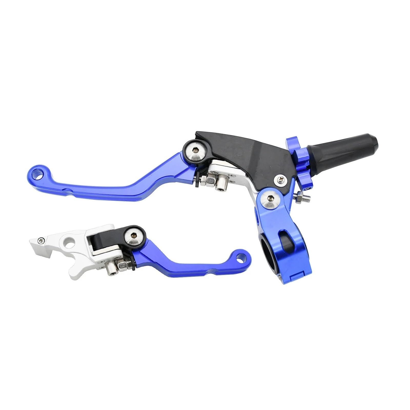 Nhgfdfs Cqr Blue 2 Set Motorcycle Clutch Brake Lever Universal 22Mm Clutch Levers Brake Cnc Hydraulic Master Cylinder Handle For Ho&Nda