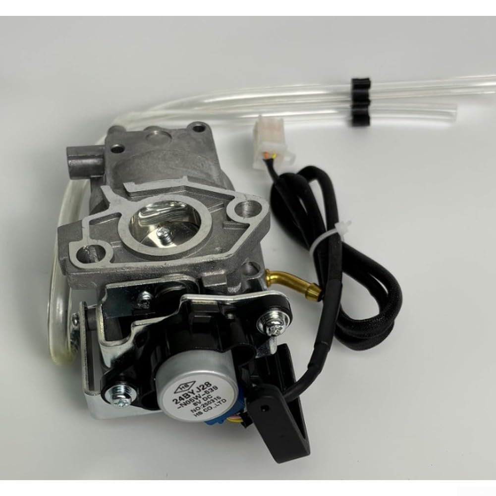Kit de repuesto de mezclador de combustible modelo 6500 para piezas de motor, carburador con juntas para motosierra, recortadora, cortacésped, para quad, scooter, blanco, 4 piezas
