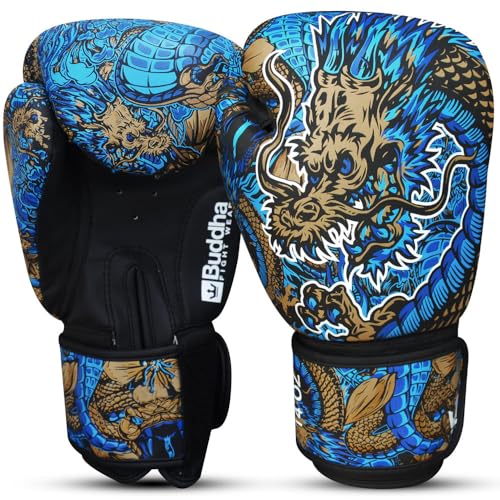 Guantes de boxeo de alta resistencia Buddha Fight Wear para sparring mixto