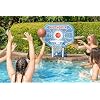 Poolmaster Pro Shooter Poolside Basketball Hoop Set for Swimming Pool Games