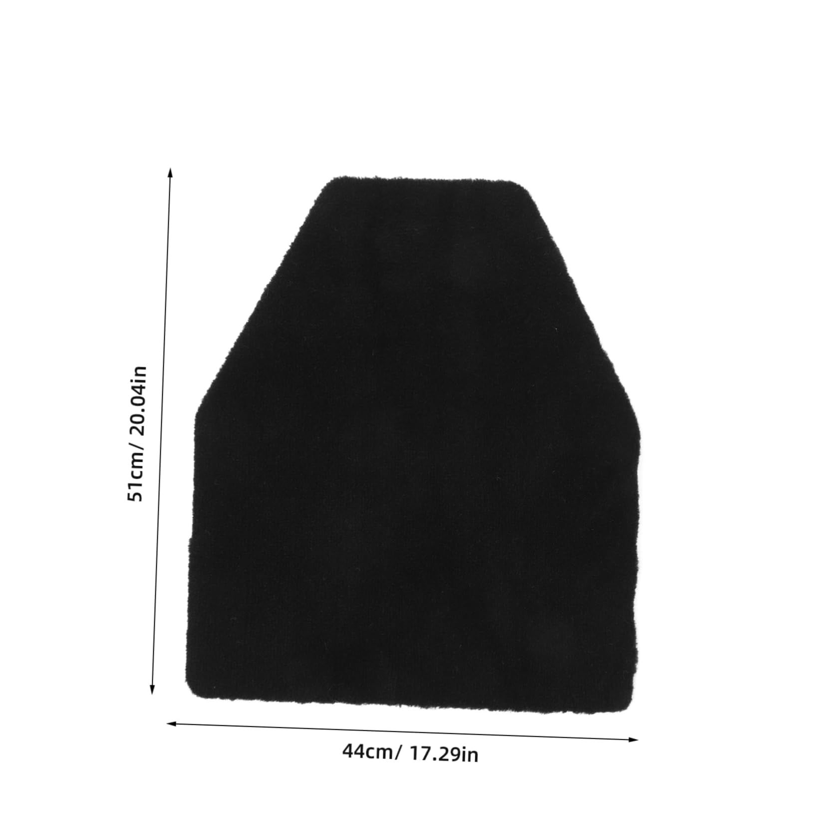 DOITOOL Water Absorption Urinal Mat for Men Slip Toilet Urinal Floor Mat Bathroom Urinal Mat for Commercial Use Backing Durable and Water Resistant Design