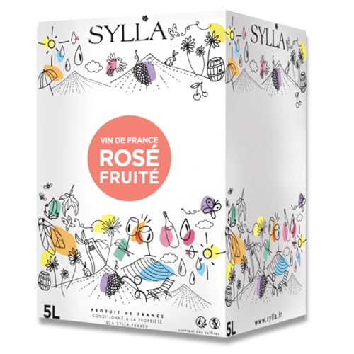 Cubi Rosé Fruité 5L Sylla IGP Méditerranée vin rosé en fontaine
