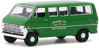 Greenlight 30170 1970 Board of Education Club Wagon School Bus (Hobby Exclusive) 1:64 Scale Diecast