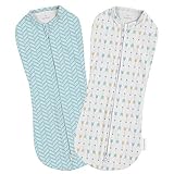 SwaddleMe by Ingenuity Pod - Size Newborn, 0-2 Months, 2-Pack (Arrows)
