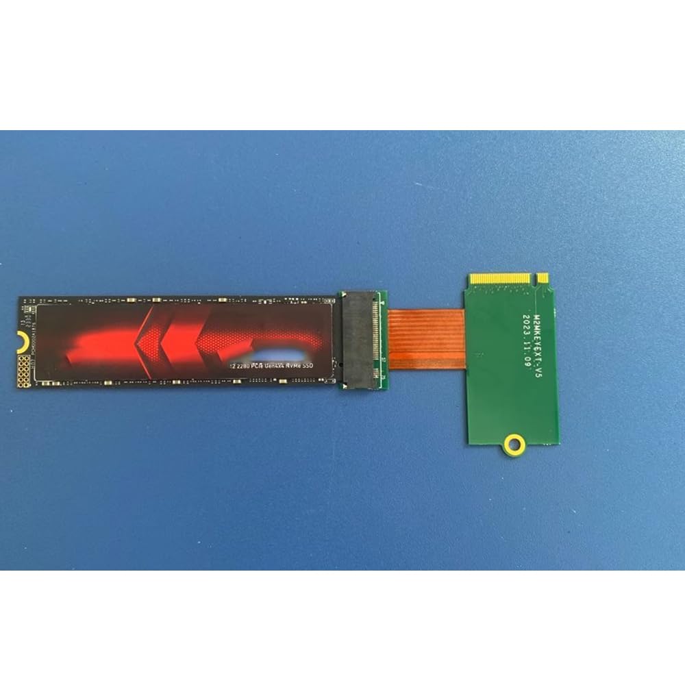 Adattatore per scheda SSD compatibile con Legion Go, console di gioco portatile Scheda di trasferimento da 2240 a 2280 NVMe M2 Scheda convertitore di disco rigido Transfercard (senza scheda SSD)
